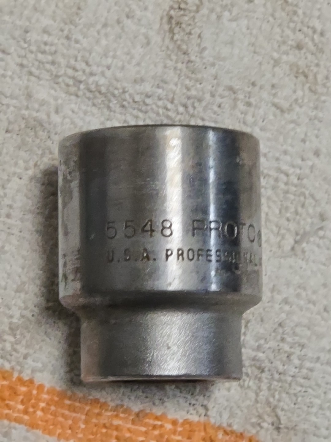 Proto 5548 1 1/2 Inch 3/4 Drive 12 Point Socket USA Made