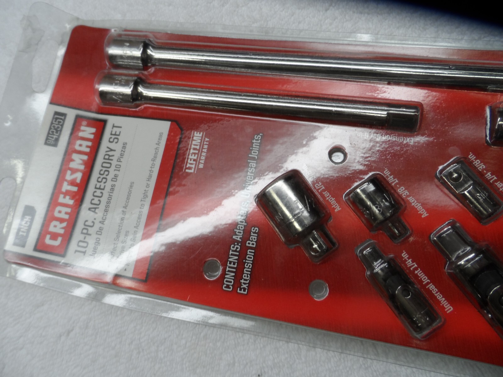 Craftsman 1/4″ 3/8″ 1/2″ Drive Extensions Adapters Joints, USA NOS – p/n 42351