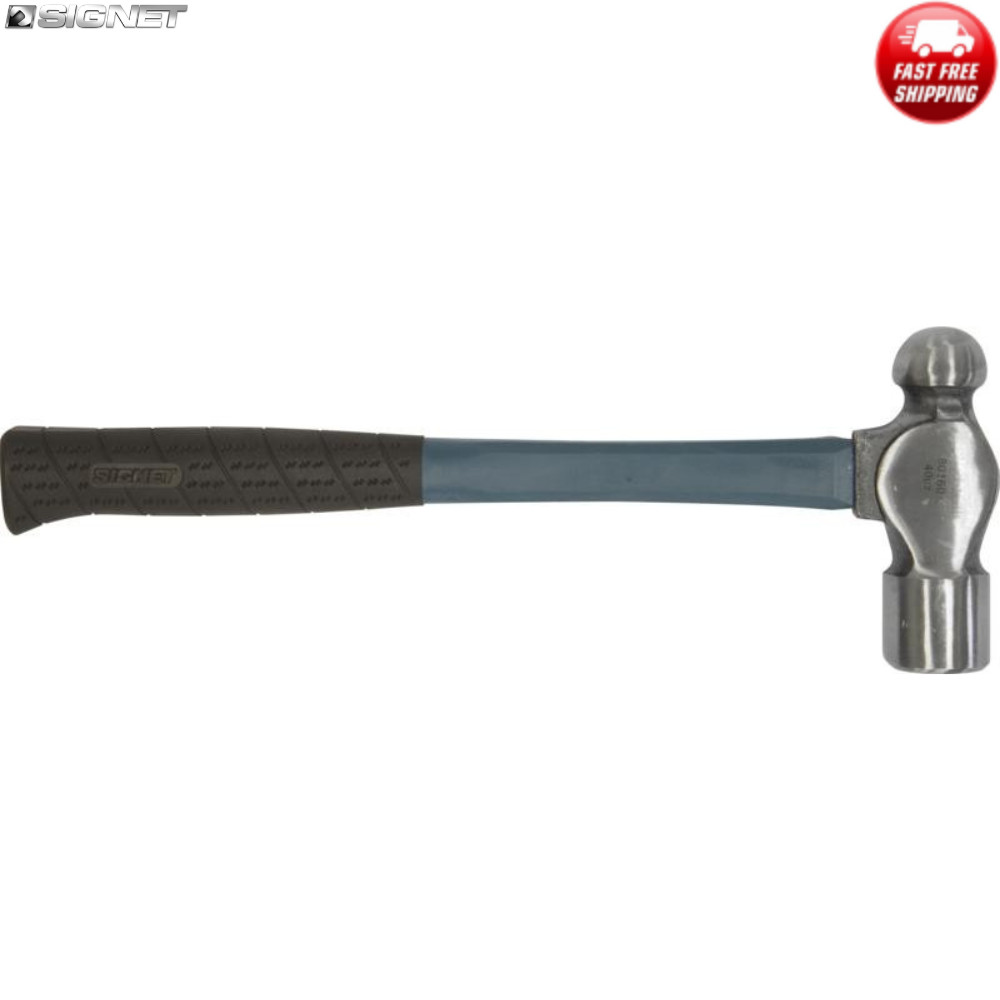 SIGNET 40oz Ball Pein Hammer Glass Fibre Shaft – 2 1/2 lb