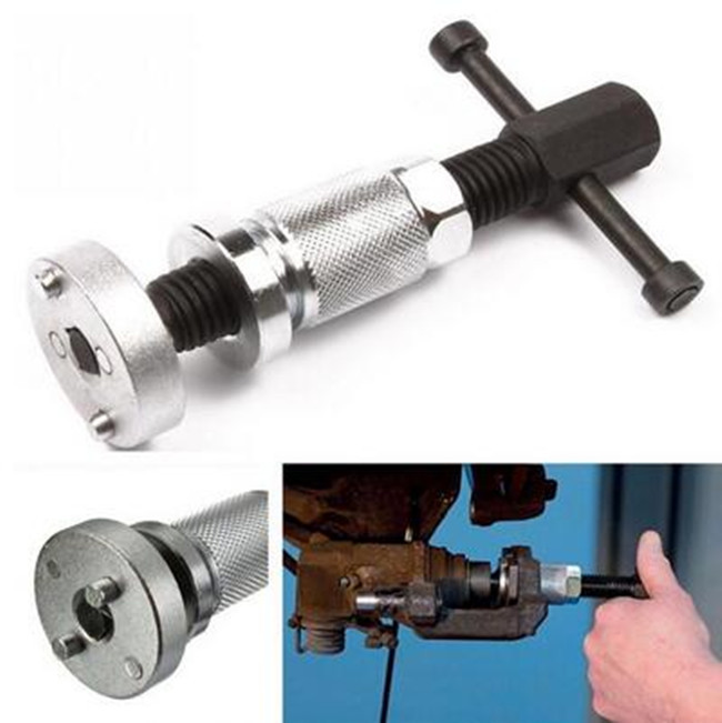Car Auto Metal DIY Wheel Cylinder Disc Brake Pad Calliper Piston Rewind Hand Kit