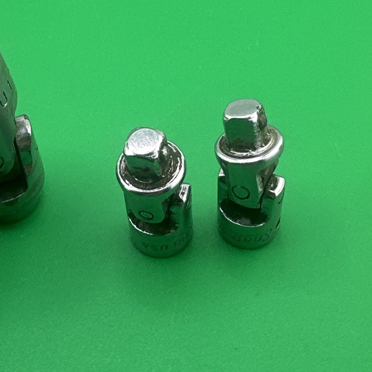 Lot of 4 Snap on Swivel Sockets 3/8″ & 1/4″ Drive Fvu16,fvu14,fvu12,2-mvu8