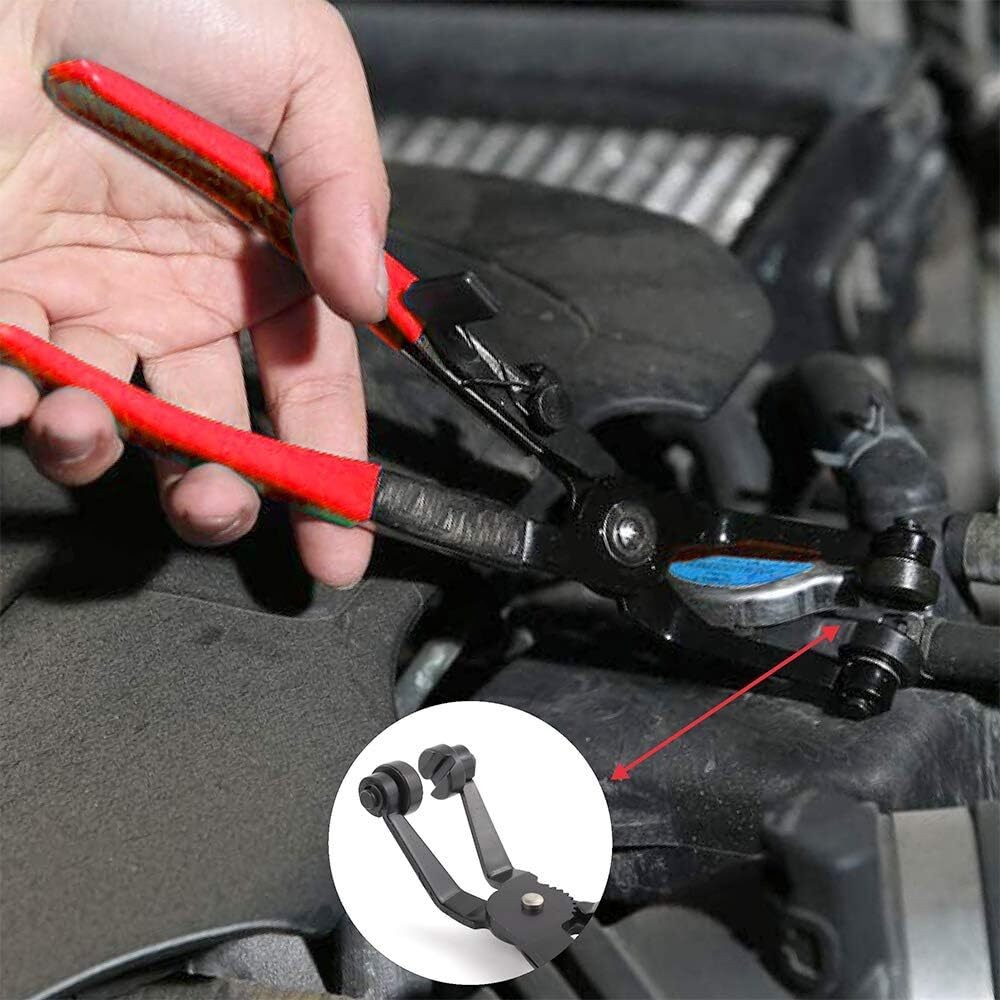 2FT For Fuel Oil Water Hose Auto Tool Flexible Wire Long Reach Hose Clamp Pliers