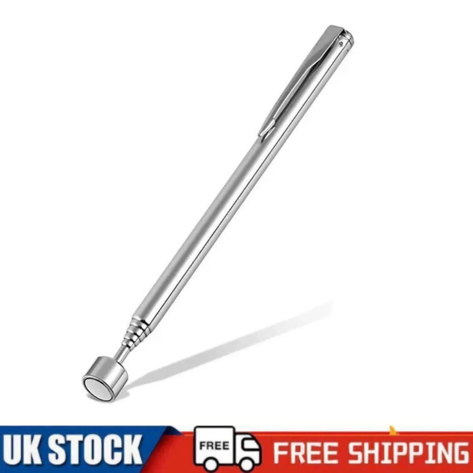 Telescopic Magnetic Pick Up Tool Long Reach Magnet Extendable Extending 3lb Pen