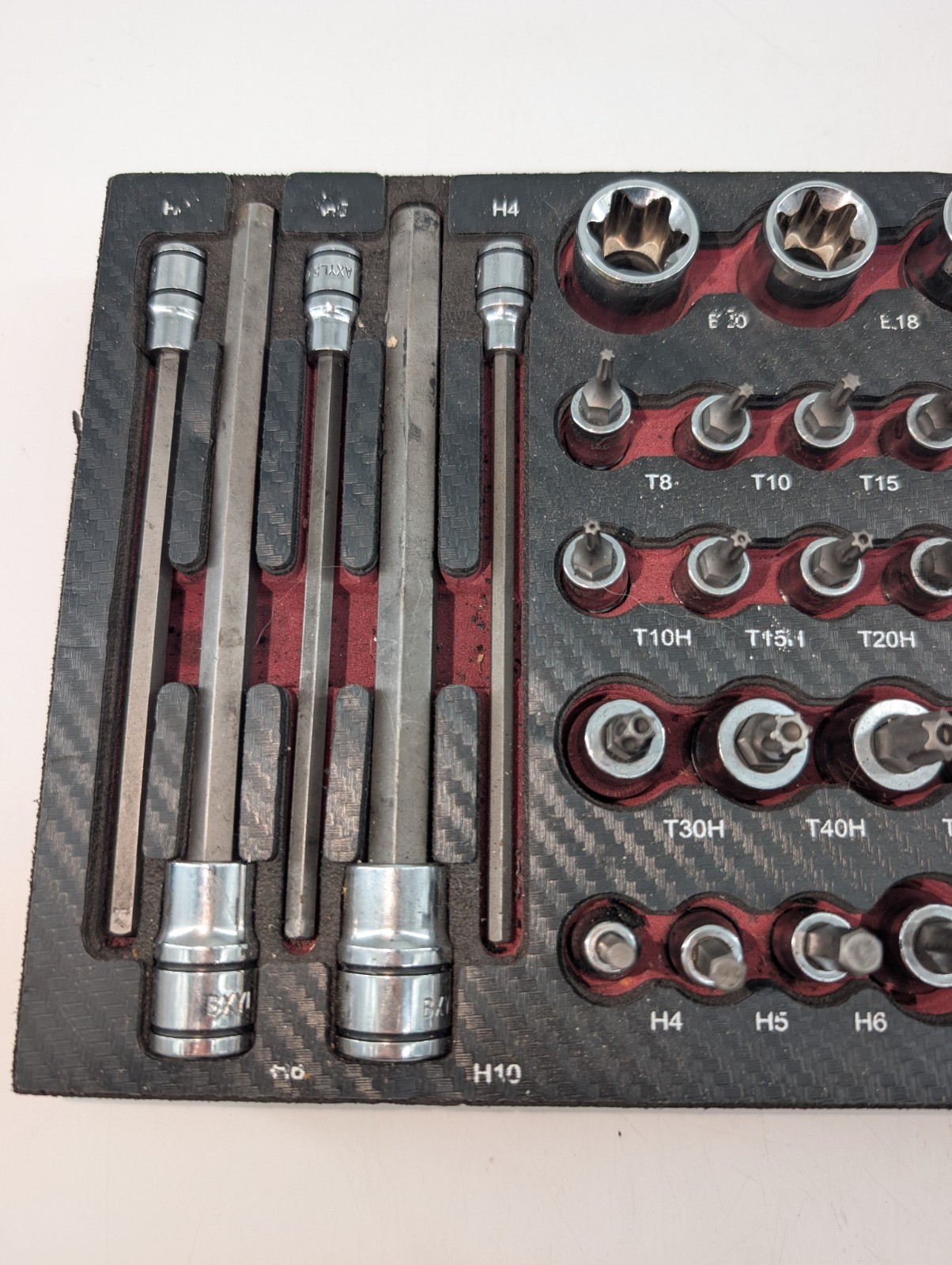 Matco Tools 46 PIECE 1/4″, 3/8″, AND 1/2″ DRIVE ADV MASTER HEX AND TORX® BIT SOC