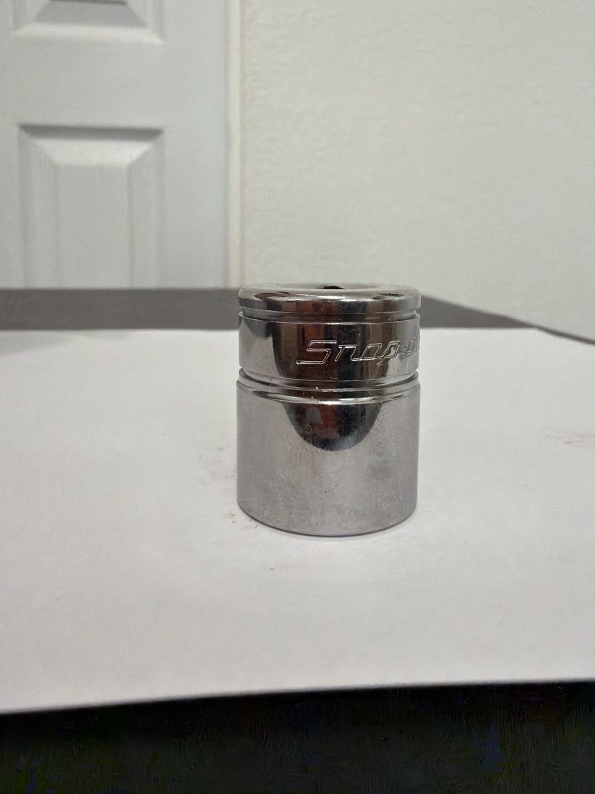 Snap-on Tools FS241 SAE 3/8″ drive 3/4” Shallow 6 Pt. Socket Chrome USA