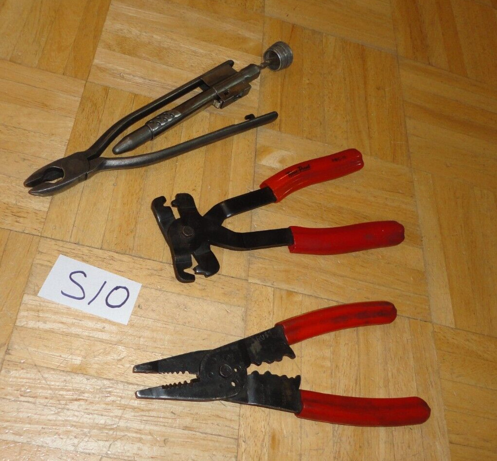 BLUE-POINT TOOLS 3 PIECE AVIATION WIRE TWISTER, TERMINAL, WIRE STRIPPER CRIMPER