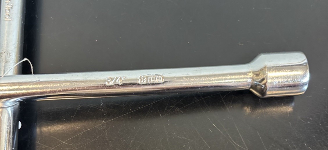 Ken-Tool 14″ SAE METRIC Passenger Car Lug Wrench 4 Way 11/16″ 3/4″ 13/16″ 7/8″