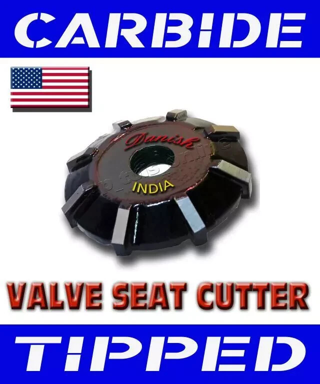 1x VALVE SEAT CUTTER CARBIDE TIPPED 1.1/2″ – 1.500″ 45 DEG 38 mm HARD SEAT CUT