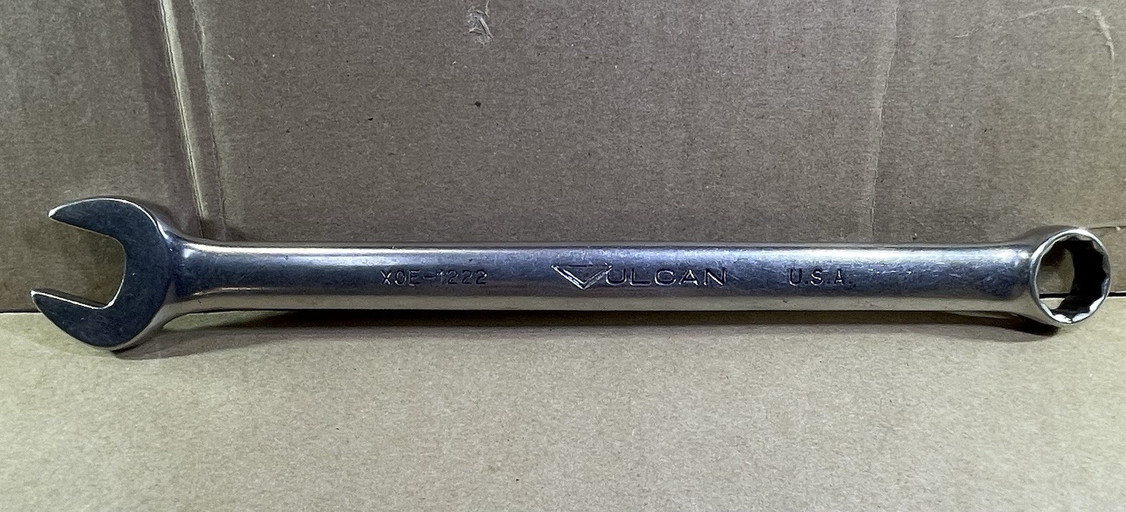 Vulcan XOE-1222 Combination Wrench 11/16” SAE 12 Point Made In USA By Williams