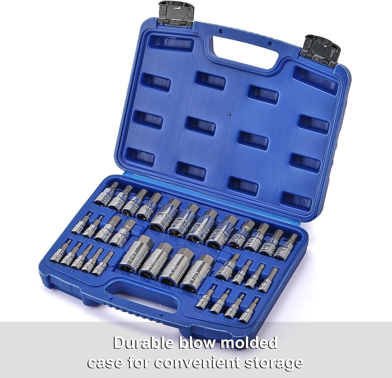 33-Piece Master Hex Bit Socket Set – S2 Steel & Chrome Vanadium Excellence