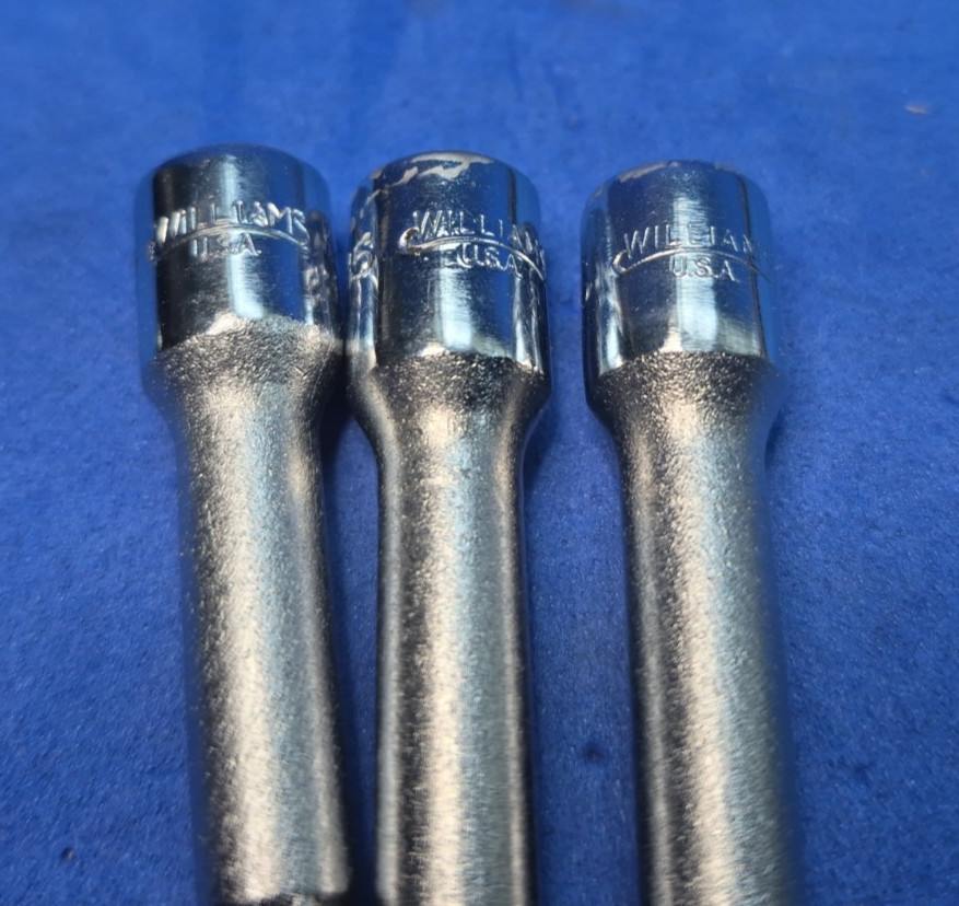 Williams M-52 1/4″ Drive Ratchet With 3 Extensions