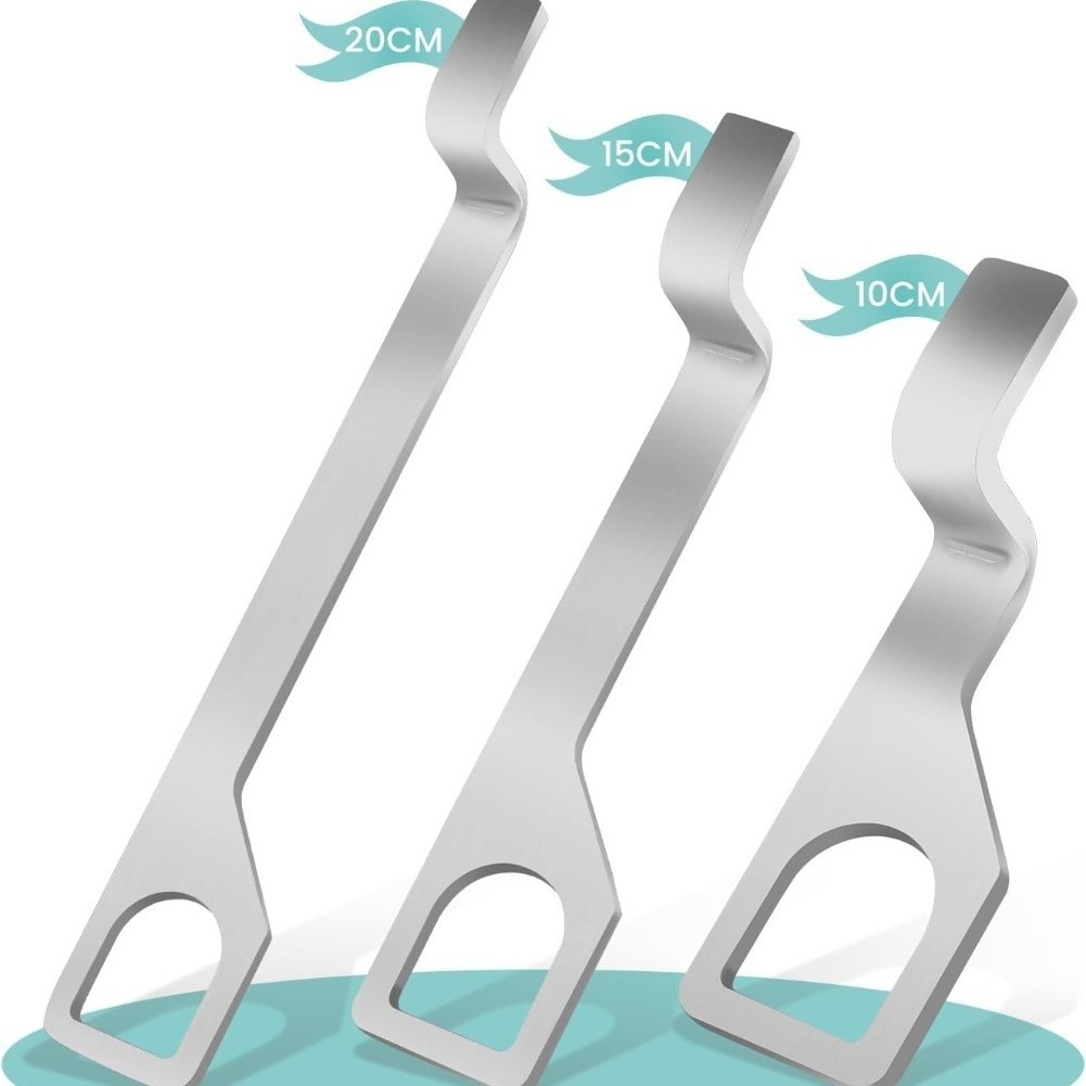 For Car Upgrade Stainless Steel Hooks Truck Accessory Upgrade 3 Piece Set