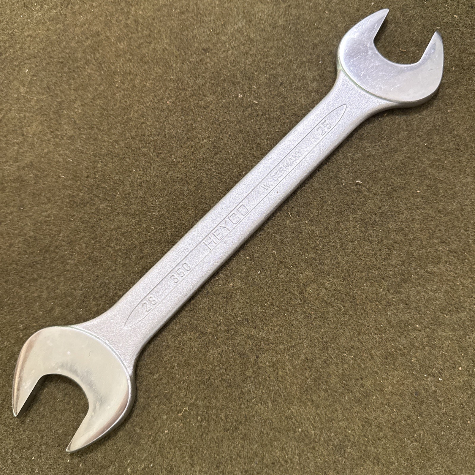 Vintage HEYCO 25mm x 28mm Wrench 350 Wrench Tool Kit W. Germany New NOS