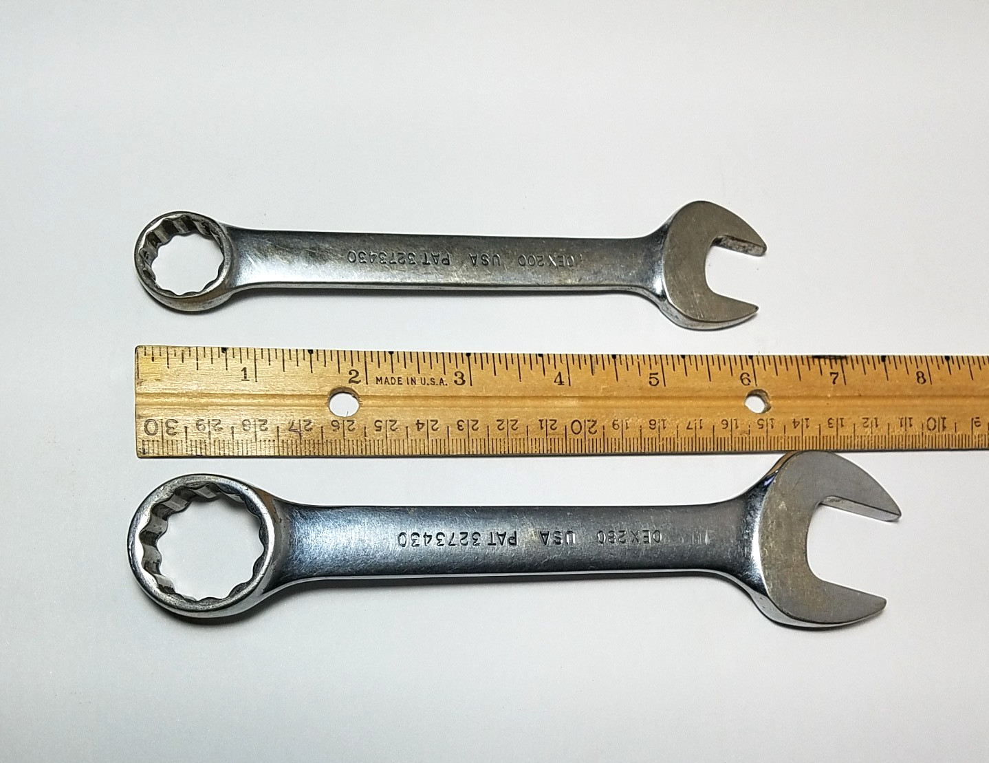 Snap-on Tools USA 5/8″ & 7/8″ Combination Wrenches OEX 200 / 280 *Etched