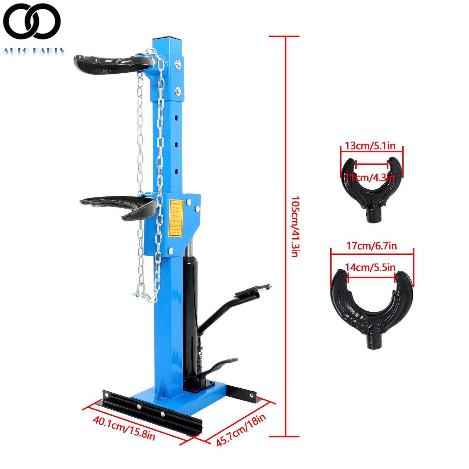 4.5Ton Coil Spring Compressor Auto Strut Hydraulic Compressor Removing Tool