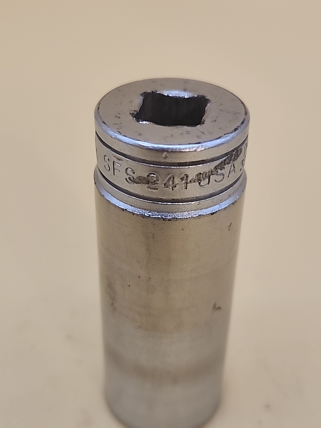 Snap-on Tools 3/4″ 6Pt Deep Socket 3/8″ Drive SFS241 USA