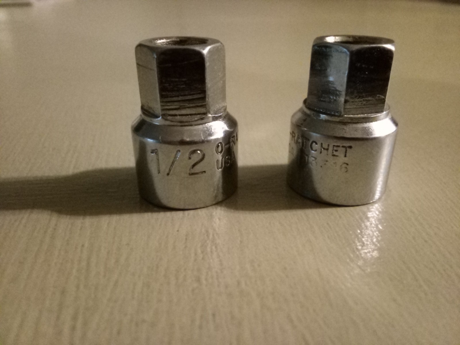 O-Ratchet sockets 1/2″ Pair. USA