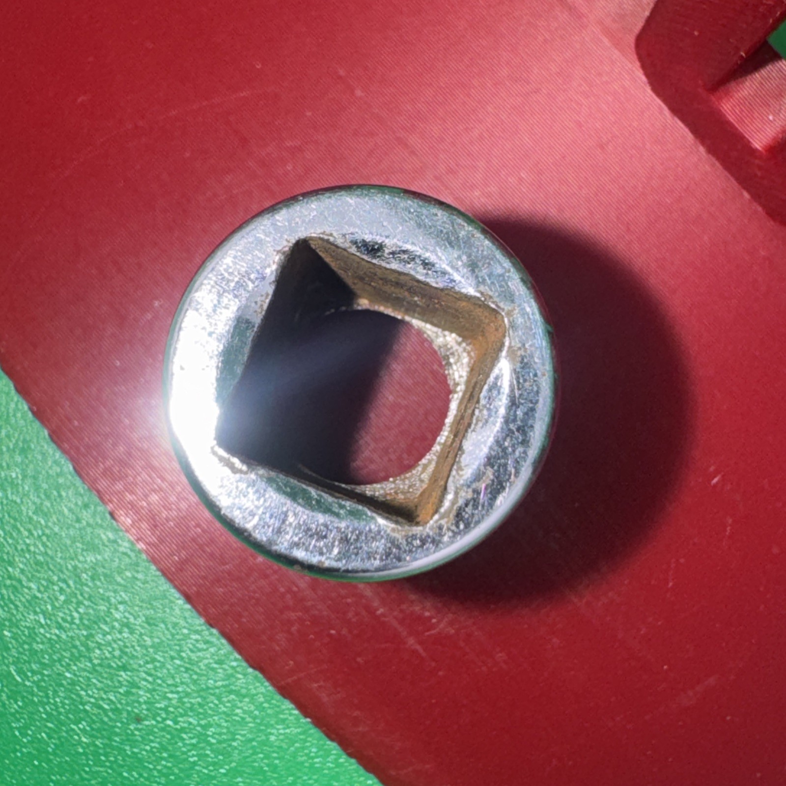 Snap On F161 3/8″ Drive 12-Point SAE 1/2″ Shallow Chrome Socket 1