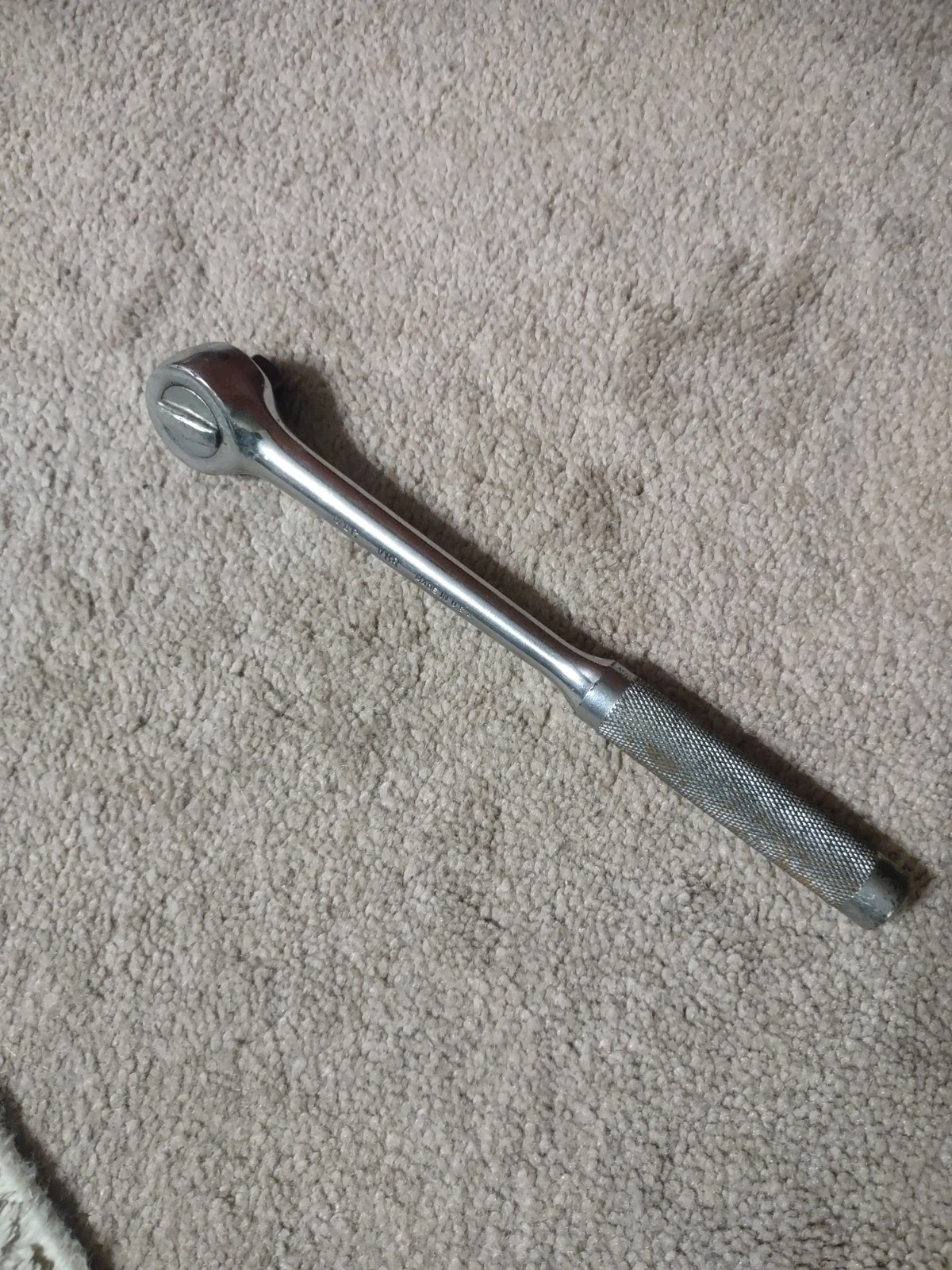 Vintage MAC Tools #V8R 1/2″ Drive Fine Tooth Ratchet X8R Made in USA