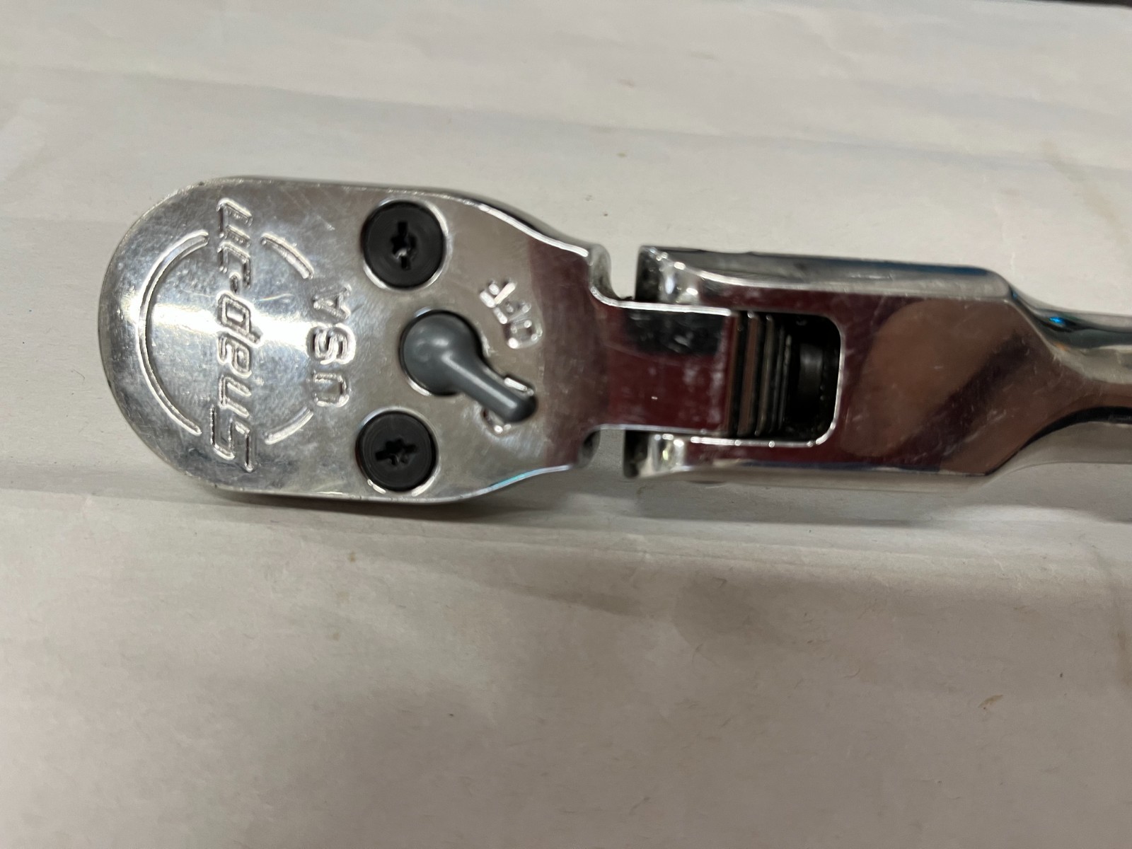 Snap On Tools used SHX80B 1/2″ Drive Soft Grip Handle Locking Flex Head