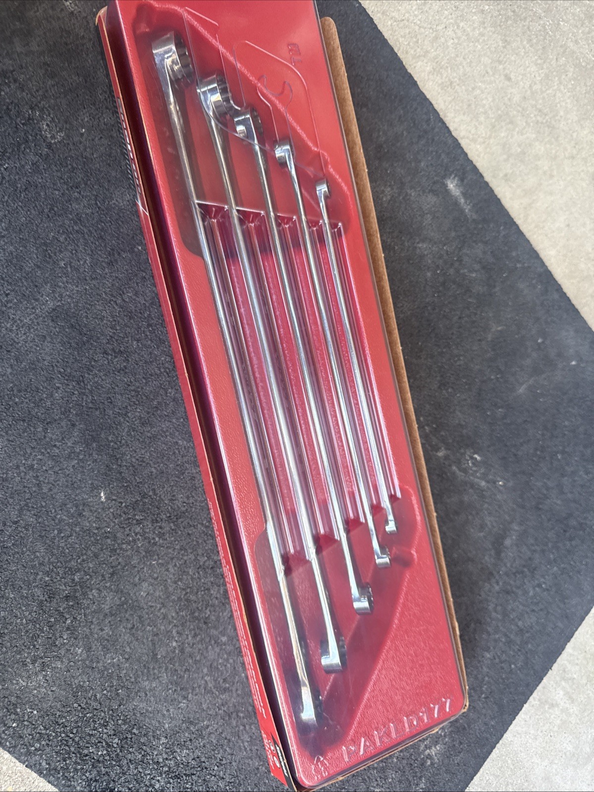 For Snap-on 5pc SAE High Performance 0° Box End Wrench Set XDHF605 Open Box New