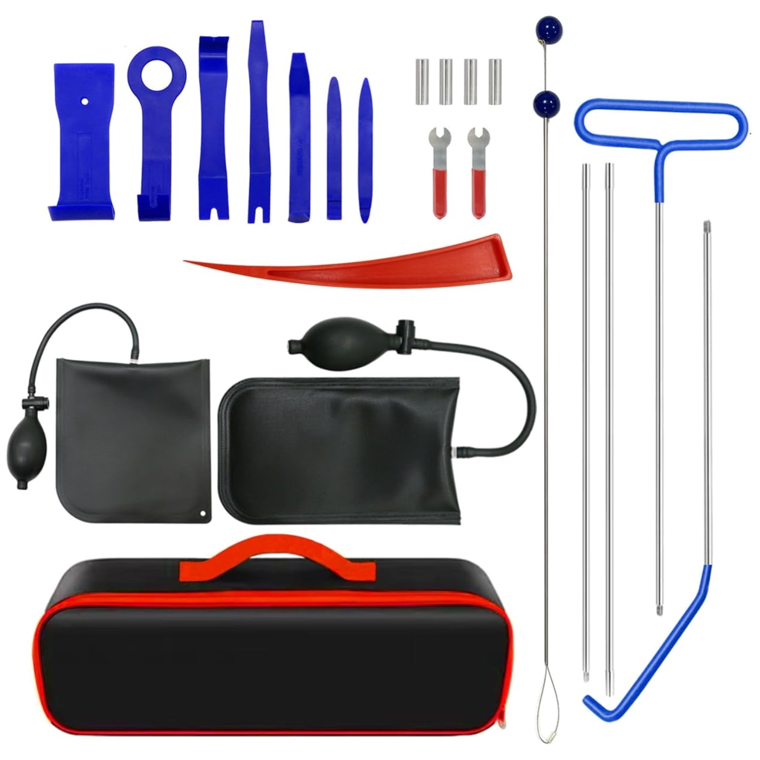 Comprehensive 22-Piece Auto Tool Kit for Daily Maintenance