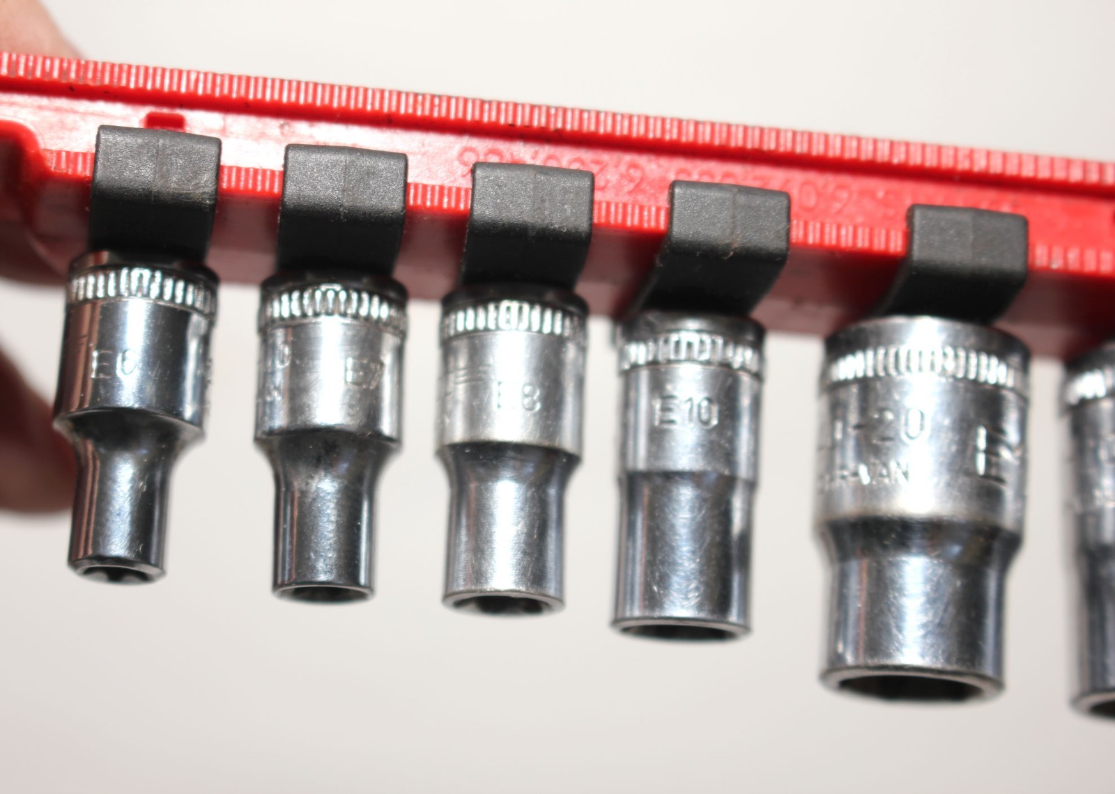 HEYCO 8 pc. External TORX Socket Set E6, E7, E8, E10, E12, E14, E16, E18 Germany