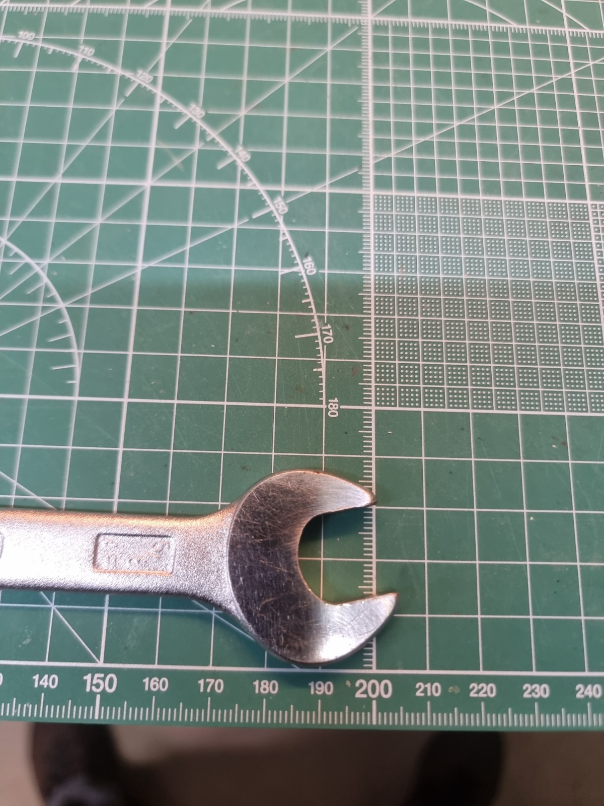 Matador No 100 11/16AF x 5/8AF Spanner. Made in Germany