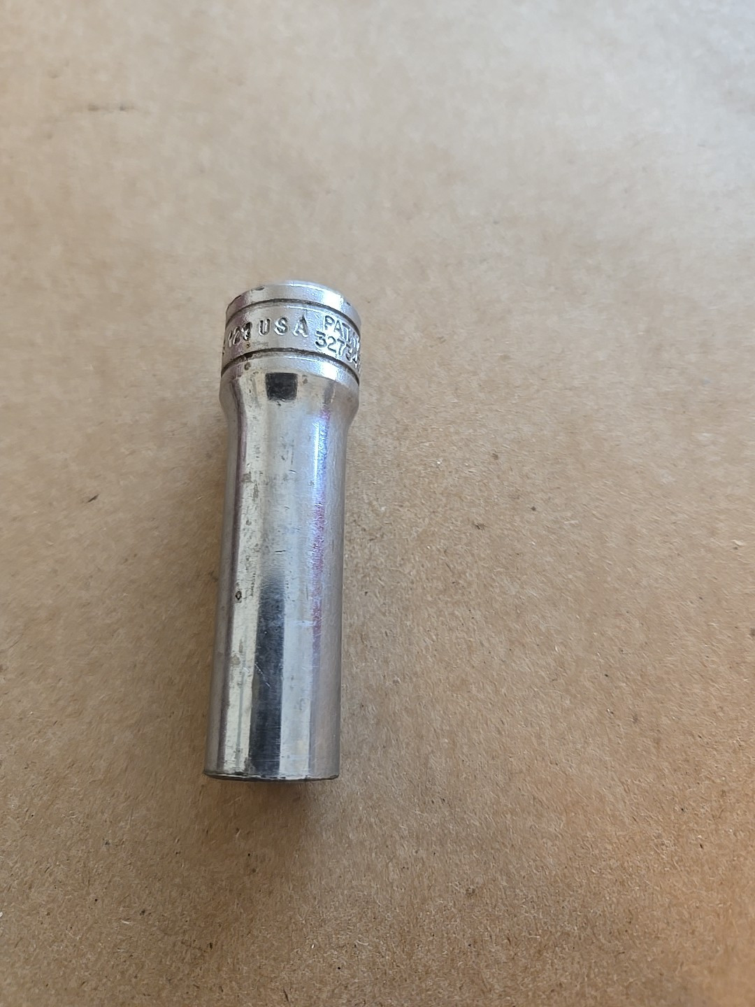 Snap On 3/8″ Drive 3/8″ 6PT SAE Deep Chrome Socket Worn SFS121