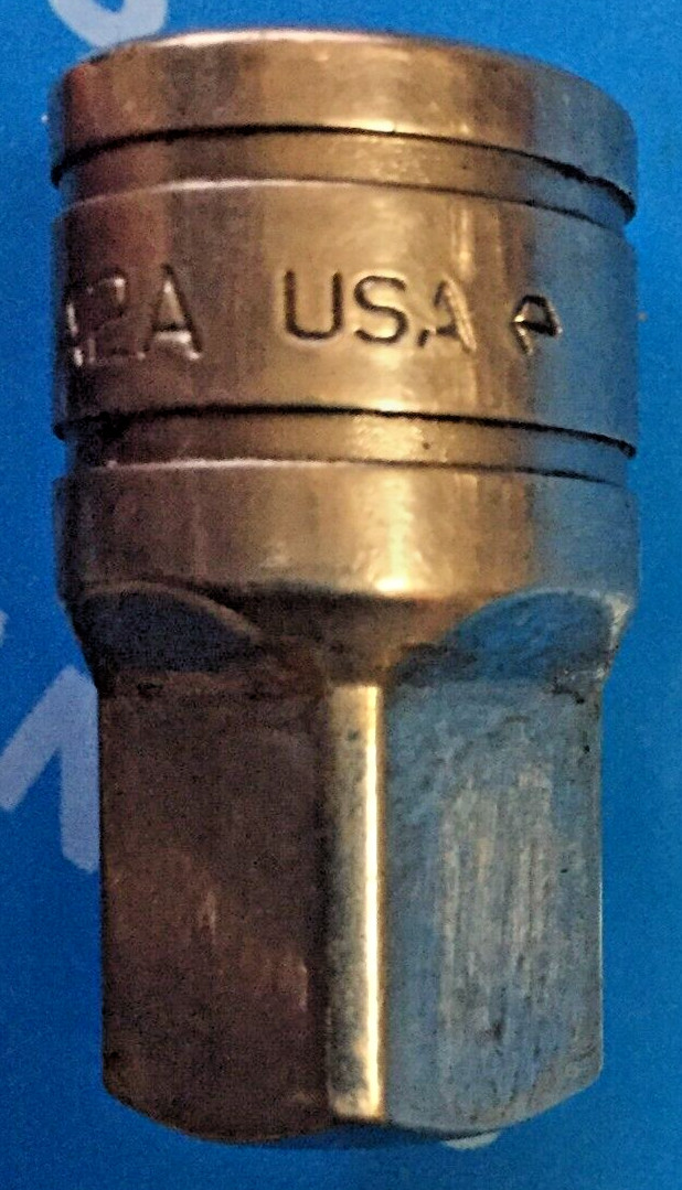 Snap-On A2A 3/8 to 1/2″dr Chrome Adaptor Socket 2019 USA Good 8.5/10