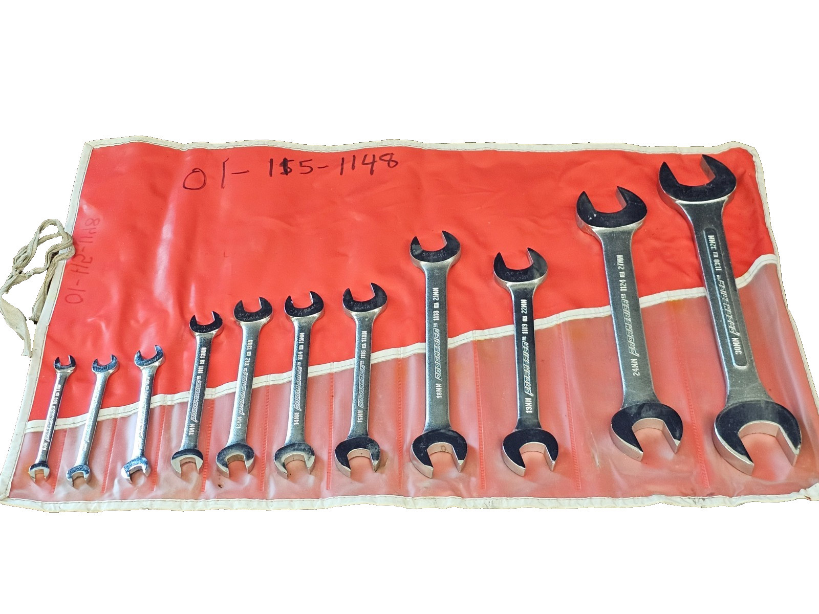 11 Pro America Double Opened Ended End Wrench Set Metric 6MM 32mm USA