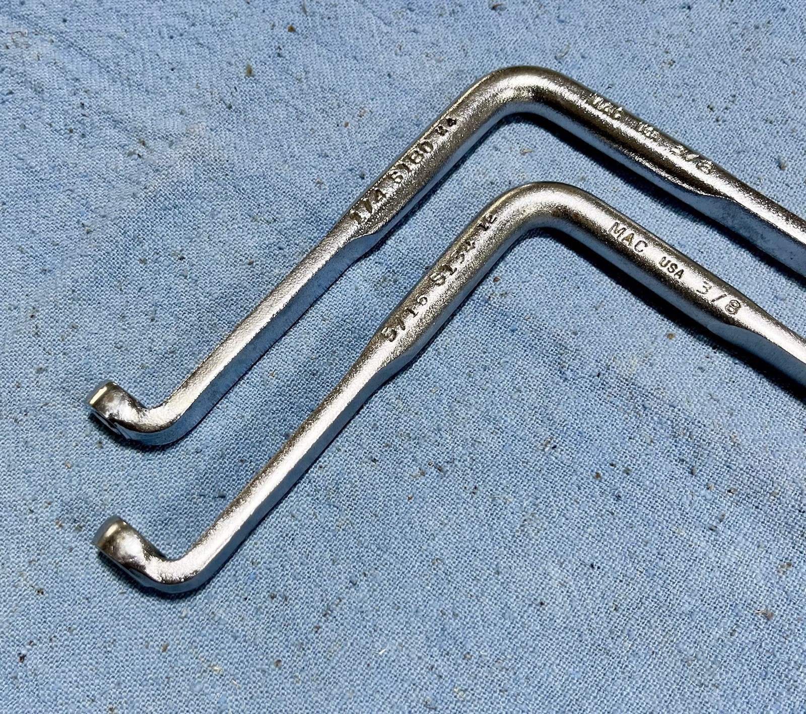 MAC Tools USA S180, S134 90° Offset Brake Bleeder Wrenches Nice See Pictures!!