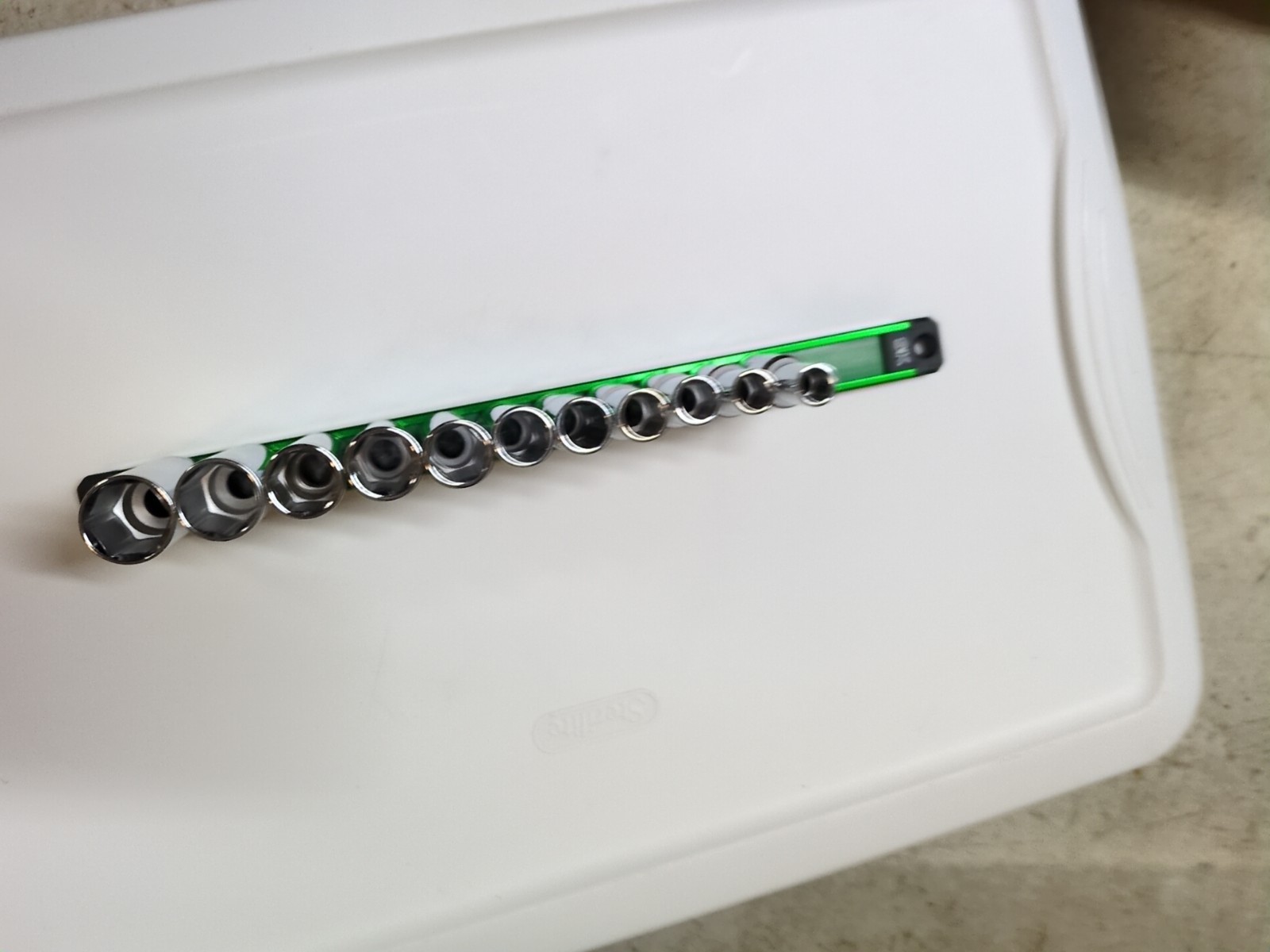 SK Professional Tools 11pc 1/2 Drive Deep Socket Set Metric-New with Rail