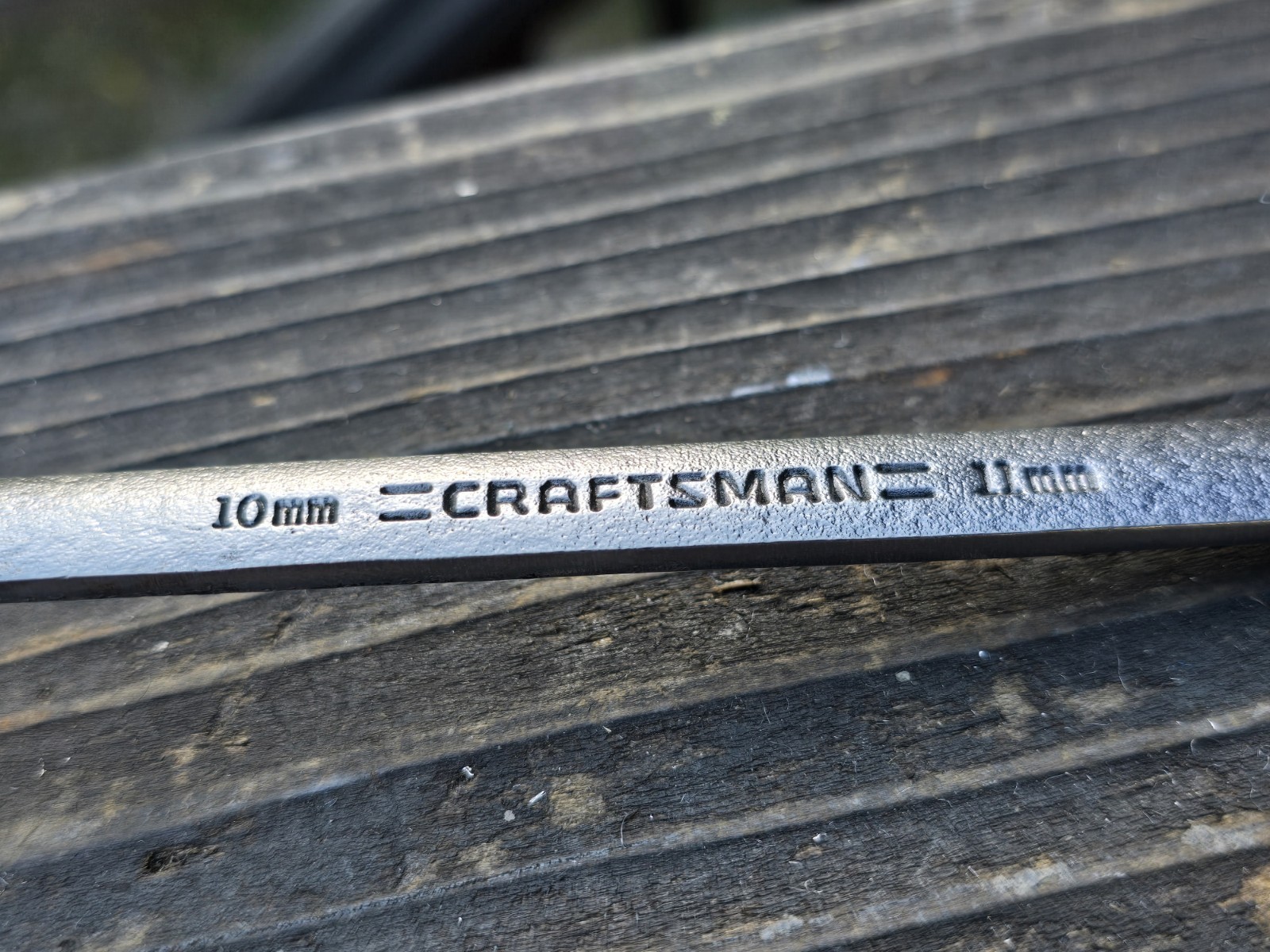 Craftsman USA 10mm x 11mm Double Offset Box End Wrench VA 44325 12 Point
