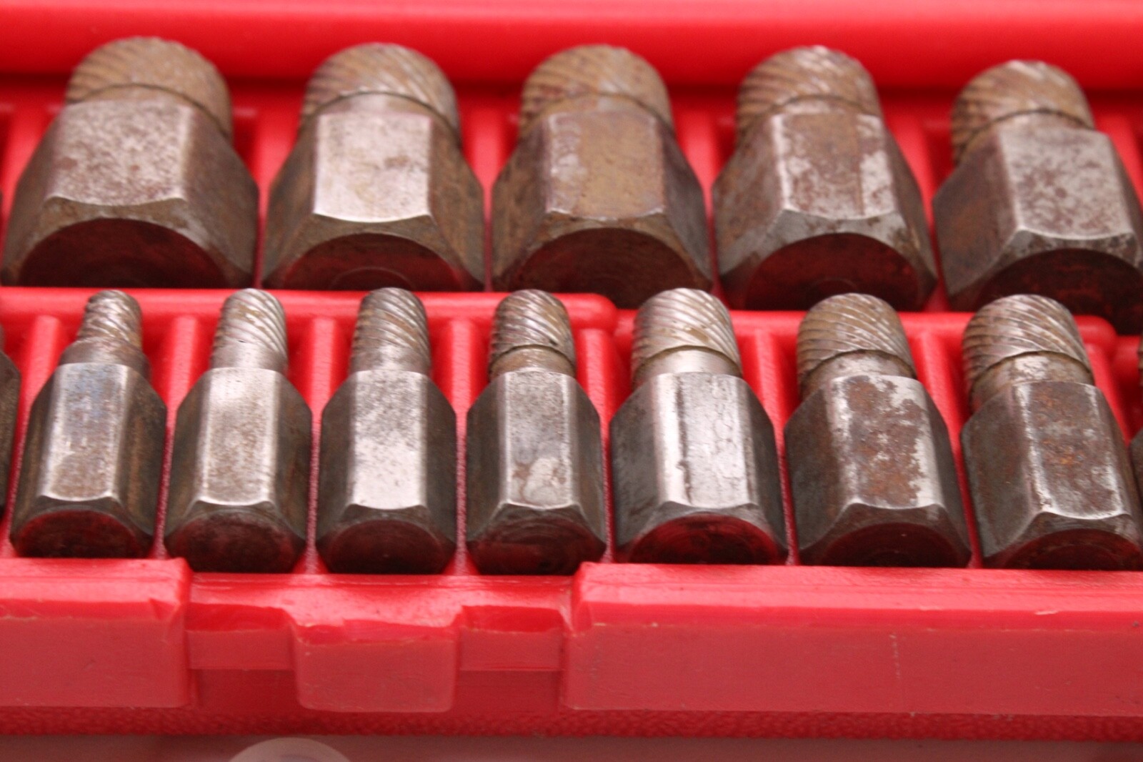 MATCO SEXS25 25 Piece Hex Head Multi Spline Screw Extractor Set USA Missing 2