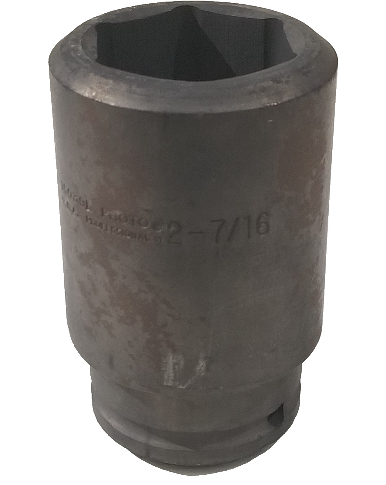 Proto 2-7/16 inches Deep Impact Socket 1-1/2 inches Drive 6 Point