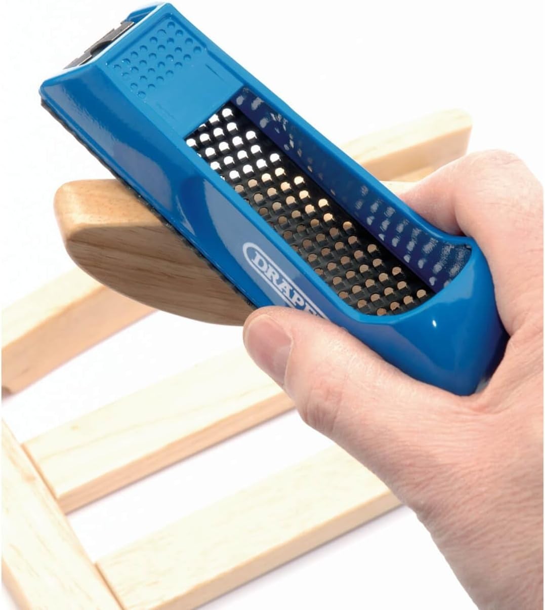 Draper Multirasp Block Plane 140mm Woodworking Plasterboard Rasp Tool 13849
