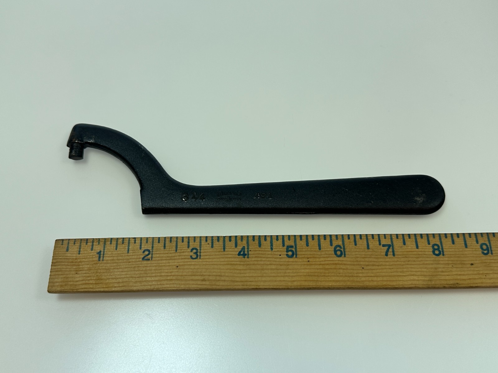 🇺🇸 BILLINGS Tools USA 461 SAE 3-1/4” Single Pin Spanner Wrench, NEW Old Stock