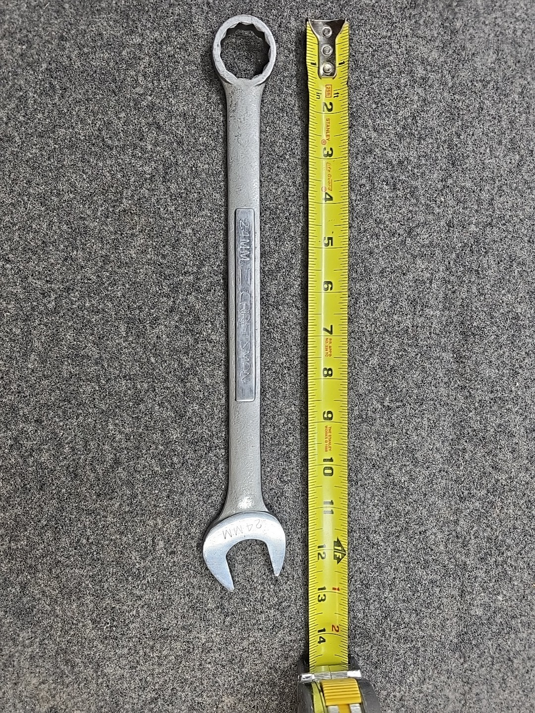 Crafstman Metric 24 MM -V- Style Wrench 42923 Made In The USA