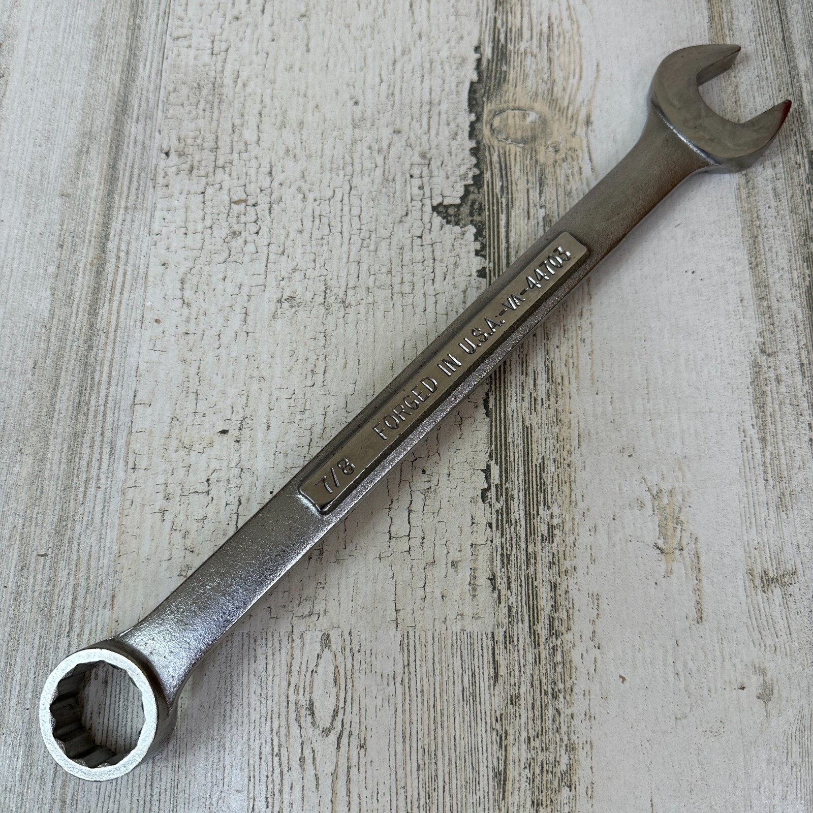 USA Made = CRAFTSMAN = 7/8″ Combination Wrench Standard SAE INCH 44703 12 PT