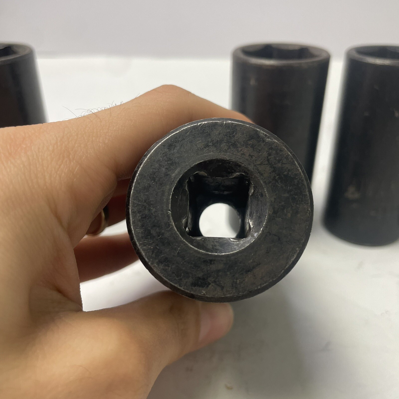 24-32mm Black Impact Socket Set 1/2″ Drive Chrome Vanadium – Heavy Duty Tools