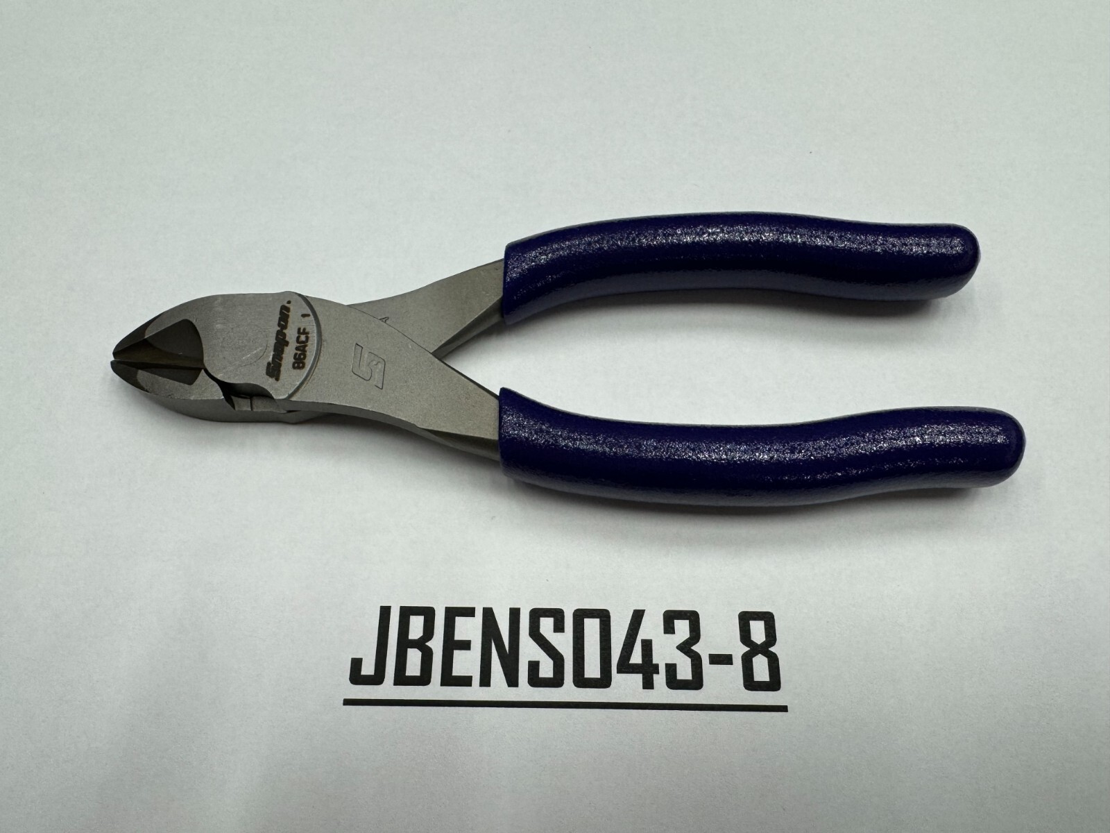 Snap-on Tools USA NEW DARK PURPLE Soft Grip 6″ Diagonal Cutter Pliers 86ACFDP