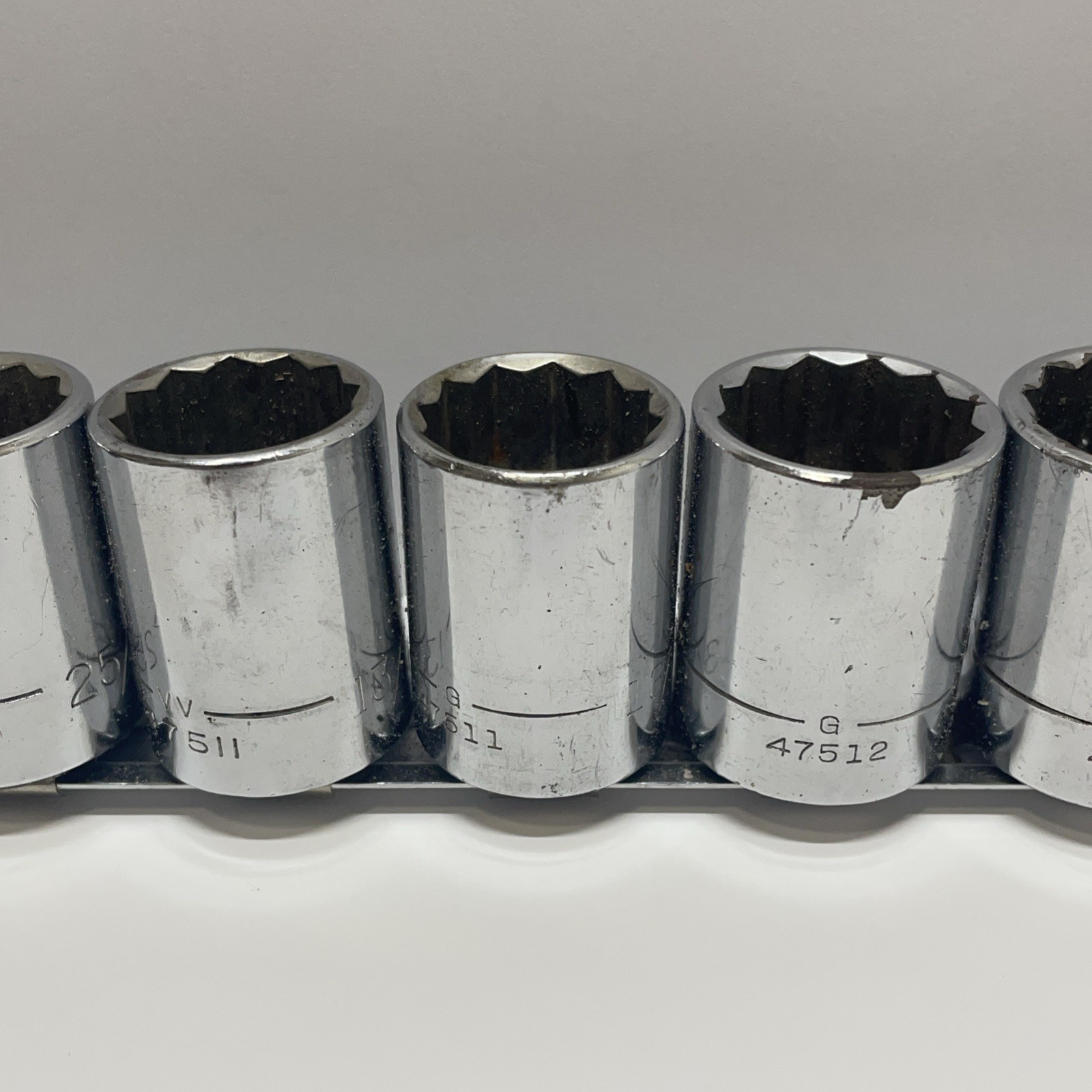 Craftsman 11pc 1/2″ Drive Socket 3/8″ to 15/16″ SAE Set G V, And VV Series
