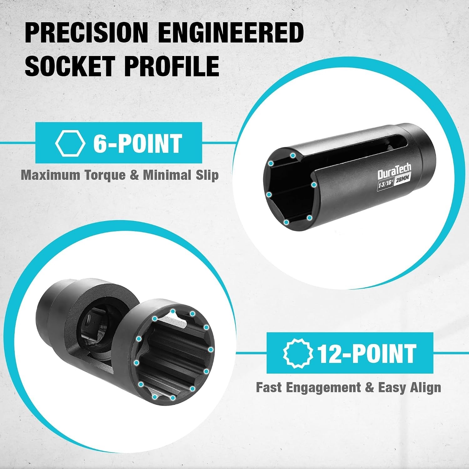 Versatile O2 Sensor Removal Tool with Multiple Sockets