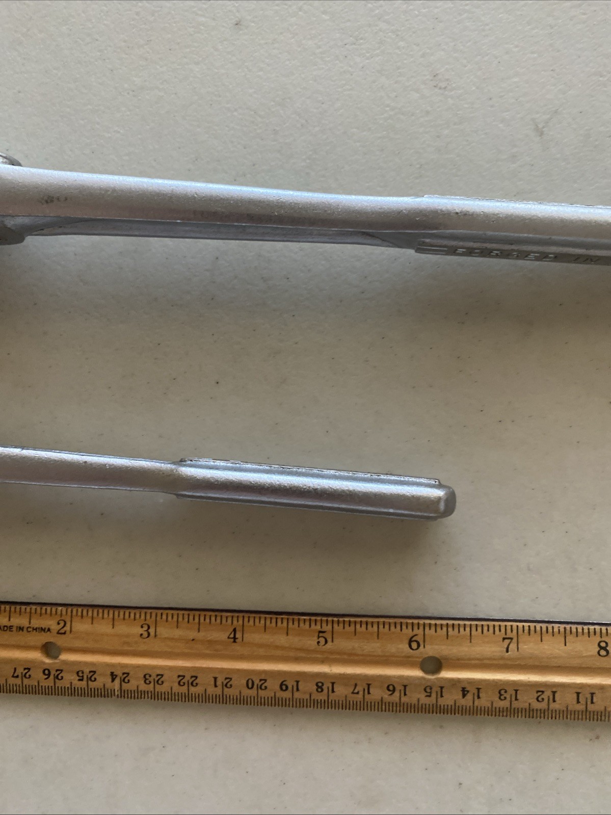 2pc.Vintage Craftsman 1/2” & 3/8” Flying ‘V’ =V= Ratchets USA Clean Some Marks