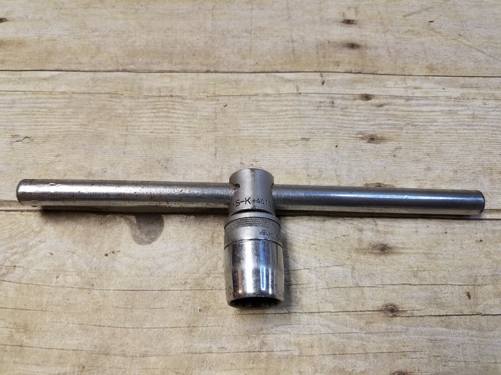 Vintage S-K 40152 1/2″ Drive 10″ Long Sliding T-Handle Breaker Bar