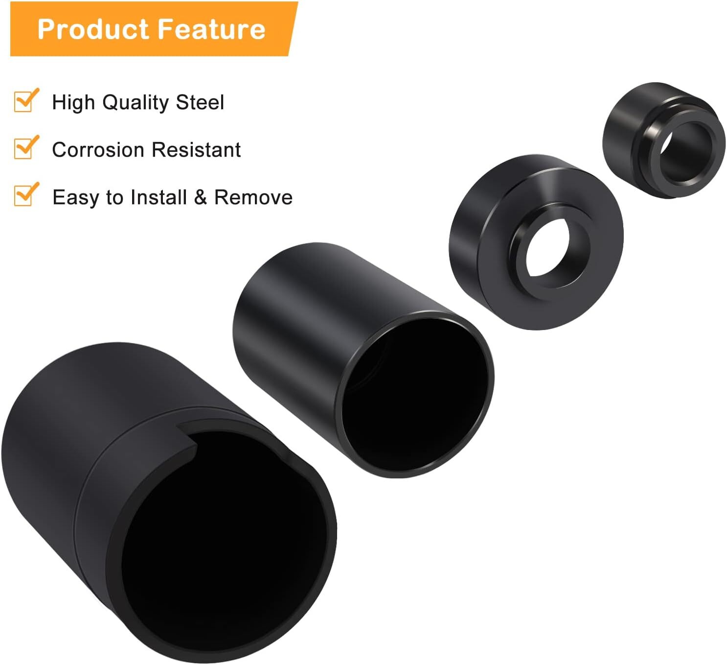 For Jeep & Dodge Ball Joint Service Adapter 5PCS Upper Lower Ball Joint Press