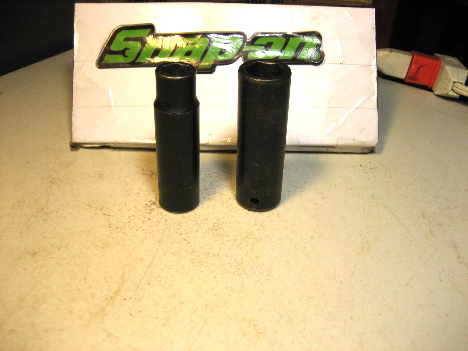 Snap-On USA 1/2″Drive (1/2″ & 11/16”) Lot Of 2 DEEP Impact Sockets