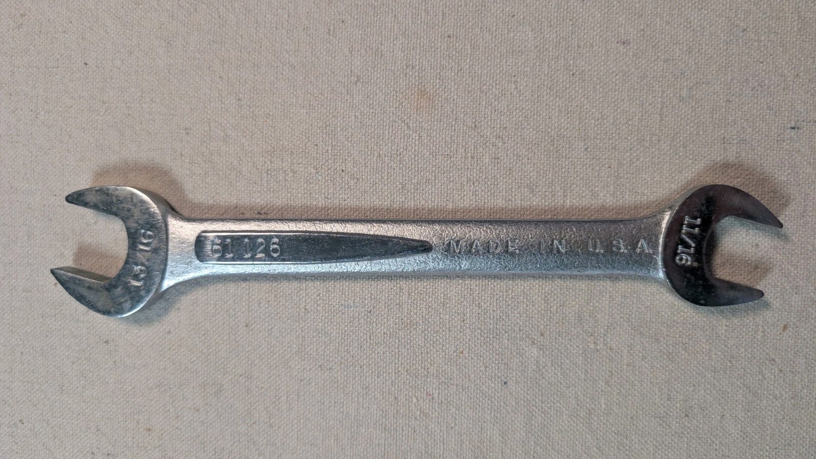 Easco 13/16-in. x 11/16-in. Open-End Wrench 61 126