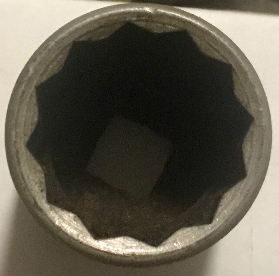 KRAEUTER 1-1/16” 1/2” DRIVE 12 PT SOCKET 33334